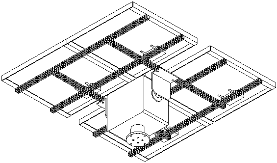光伏電池方陣與水平方向和俯仰方向運(yùn)動(dòng)機(jī)構(gòu)